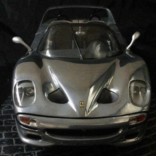 FERRARI F50 1/18 ホットホイール MATTEL 限定品 エンタメ/ホビーのおもちゃ/ぬいぐるみ(ミニカー)の商品写真