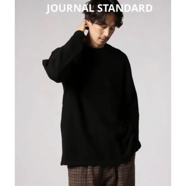 JOURNAL STANDARD WOOL BLEND ボックスシルエットニット