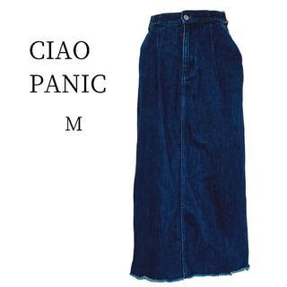 チャオパニック(Ciaopanic)のCYAO PANIC デニムロングスカート　Sサイズ(ロングスカート)