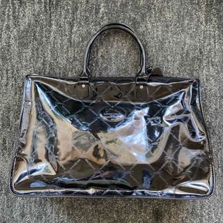 ロンシャン(LONGCHAMP)のロンシャン　longchamp  トートバッグ　大　エナメル(トートバッグ)