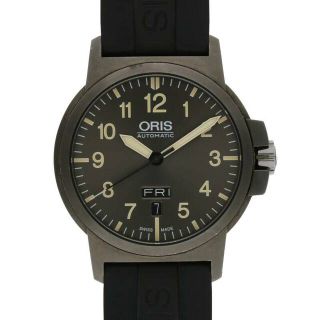 オリス(ORIS)のオリス  01 735 7641 4263-07 22 05G/BC3 アドバンスド デイデイト SSグレー文字盤自動巻き腕時計 メンズ 42mm(その他)