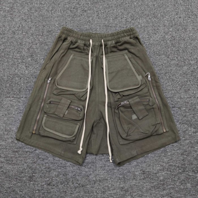 Grailz Multi-Pocket Zipper Shell Shorts 100%本物 www.gold-and