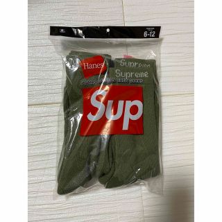 シュプリーム(Supreme)のSupreme / Hanes Crew Socks (4 Pack)Olive(ソックス)