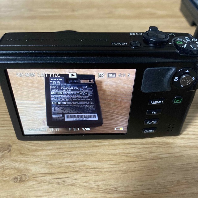 RICOH(リコー)のRICOH デジカメ　CX5 スマホ/家電/カメラのカメラ(コンパクトデジタルカメラ)の商品写真