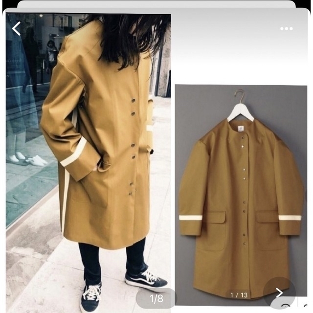 6 （ROKU）RUBBER CLOTH COAT コート 定価75900