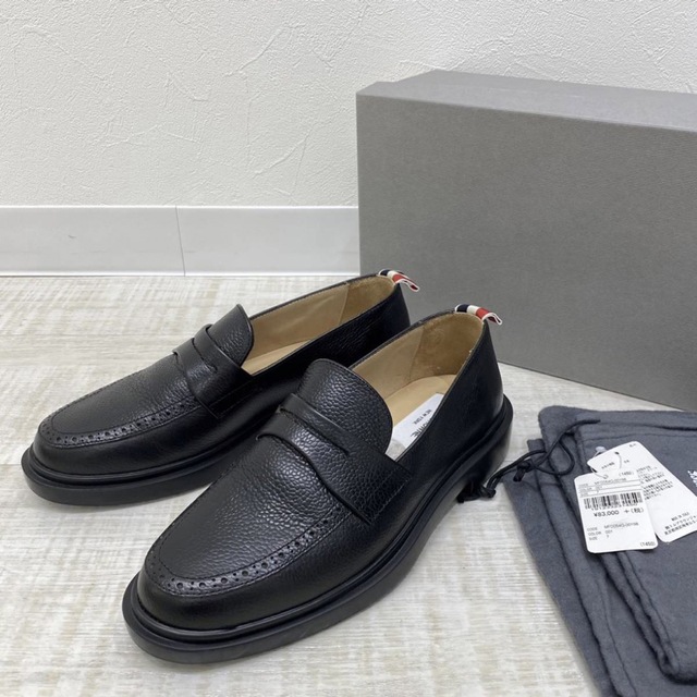 国内正規 新品 THOM BROWNE ペニー ローファー ラバーソール 7メンズ