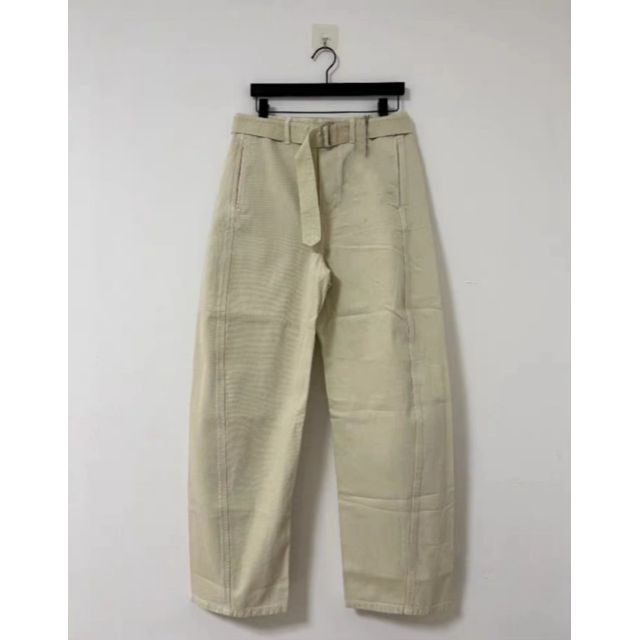 LEMAIRE ルメール 21AW ベルテッドツイストパンツ 激安価格の 14790円