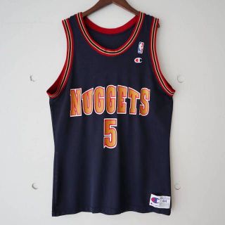 チャンピオン(Champion)のUSA製 90s Champion Jalen Rose ゲームシャツ(Tシャツ/カットソー(半袖/袖なし))