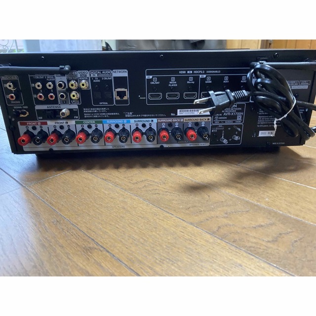 DENON AVR-X1700H AVアンプ(美品)