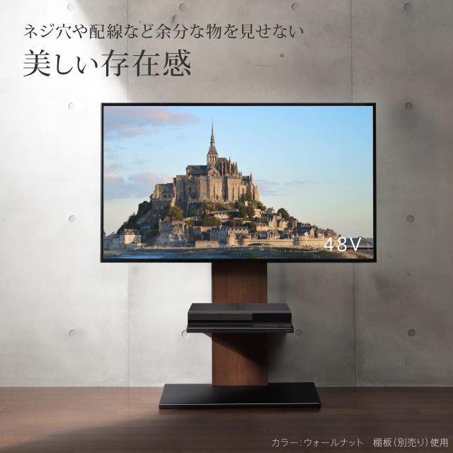 EQUALS イコールズ テレビ台 壁寄せテレビスタンド WALL V2 ロータ