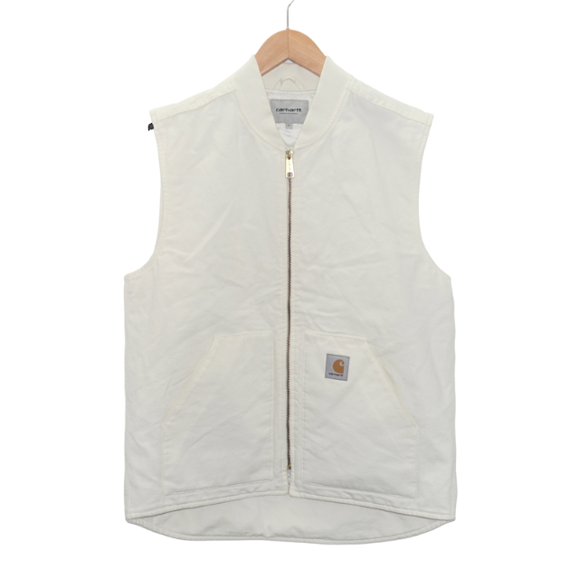 CARHARTT CLASSIC VEST WHITE 最も優遇の www.gold-and-wood.com