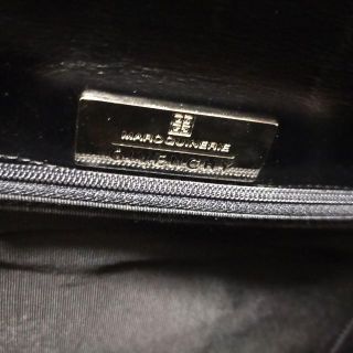 GIVENCHY レザーハンドバッグ フォーマルバッグ Gマーク ペタンコ