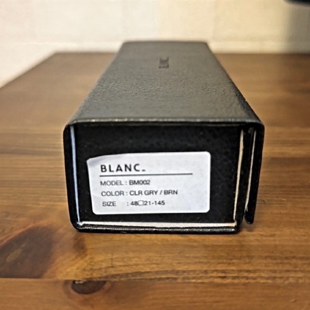 Plage(プラージュ)の新品未使用　【BLANC.. /ブラン】BM002 SUN　サングラス メンズのファッション小物(サングラス/メガネ)の商品写真