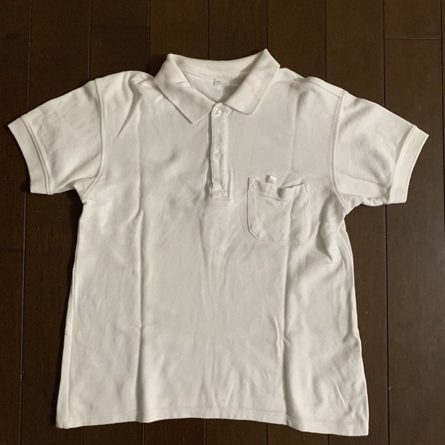 スクールポロシャツ  半袖ポロシャツ  150  2枚 キッズ/ベビー/マタニティのキッズ服男の子用(90cm~)(Tシャツ/カットソー)の商品写真