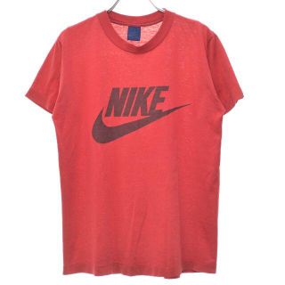 ナイキ(NIKE)のS【NIKE/ナイキ】80s 紺タグ ロゴスウォッシュプリント半袖Tシャツ(Tシャツ/カットソー(半袖/袖なし))