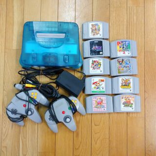 ニンテンドウ64(NINTENDO 64)のニンテンドー64 本体　ソフト　まとめ売り(家庭用ゲーム機本体)