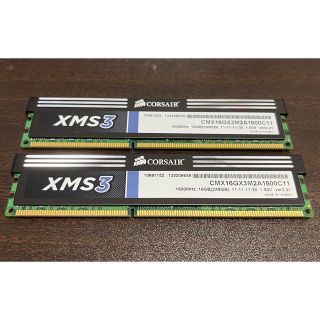 CORSAIR DDR4 LPX 8GBx4枚(32GB) メモリ ジャンク扱い