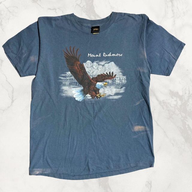 JJX ビンテージ   青 ワシ　鳥　アニマル Tシャツ メンズのトップス(Tシャツ/カットソー(半袖/袖なし))の商品写真