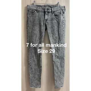 セブンフォーオールマンカインド(7 for all mankind)の7 for all mankindローウエストデニムジーンズ　29(デニム/ジーンズ)