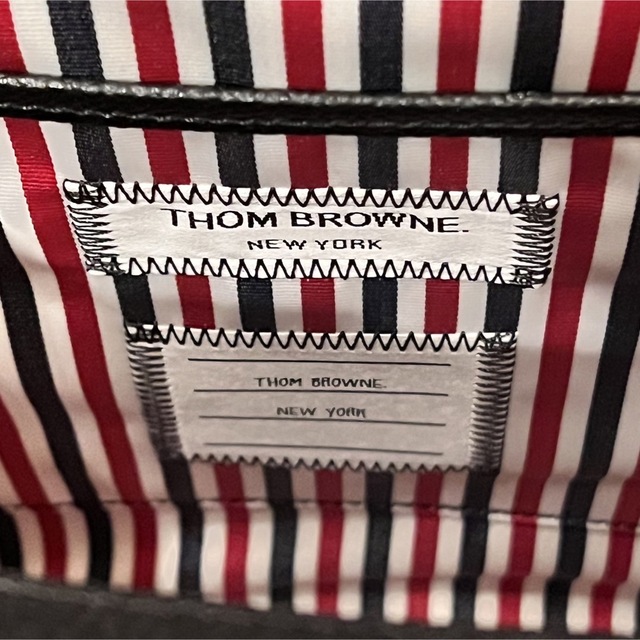 トムブラウン　Thom Browne ペブルグレインレザー トートバッグ