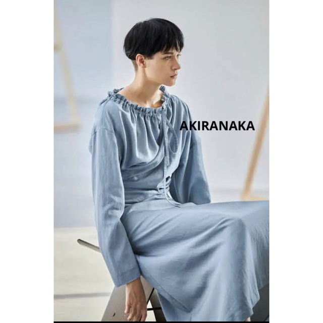 アキラナカ　AKIRANAKA Jiline twist dress