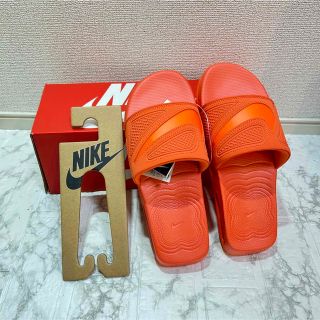 ナイキ(NIKE)の新品 未使用 NIKE AIRMAX CIRRO SLIDE オレンジ(サンダル)