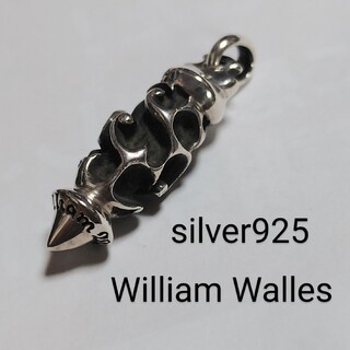 WILLIAM WALLES - 美品 William Walles シルバーペンダントトップ 希少