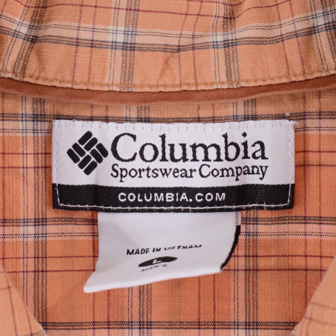 Columbia(コロンビア)の古着 コロンビア Columbia 半袖 コットン チェックシャツ メンズXL /eaa333650 メンズのトップス(シャツ)の商品写真