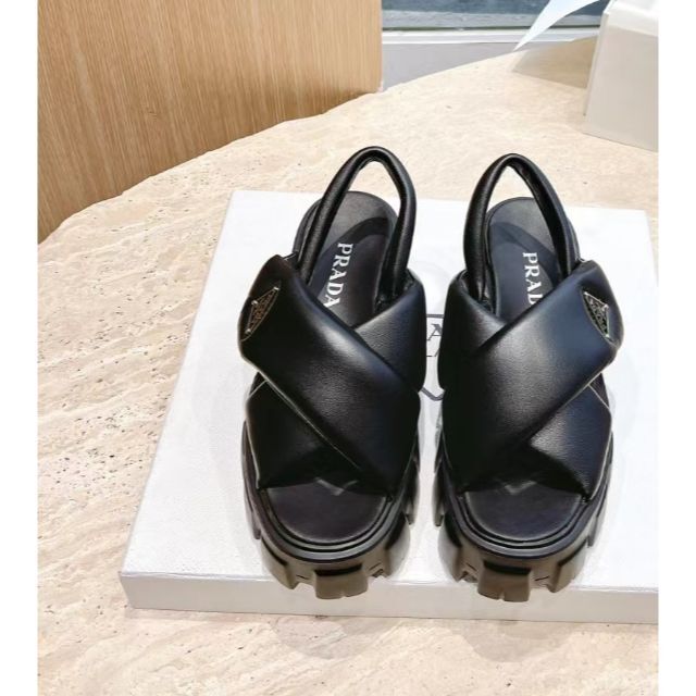 プラダ PRADA サンダル PRADA 喜ばれる誕生日プレゼント www.atre61.fr