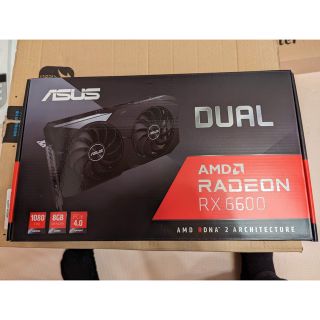 エイスース(ASUS)のAsus Dual Rx 6600 8gb(PCパーツ)