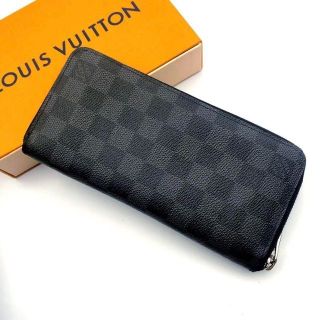 ルイヴィトン(LOUIS VUITTON)の【極美品】ルイヴィトン ダミエ ジッピーヴェルティカル 長財布 02(長財布)