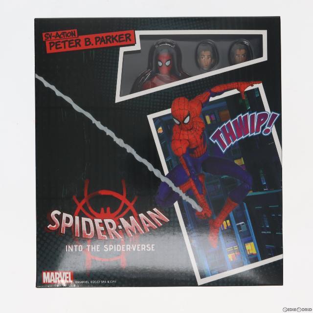 SVアクション ピーター・B・パーカー/スパイダーマン DX版 スパイダーマン:スパイダーバース 完成品 可動フィギュア 千値練(せんちねる)