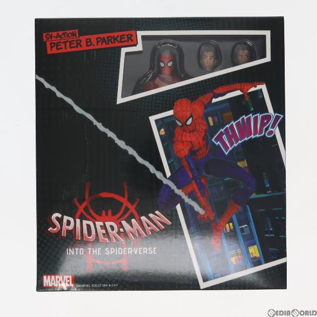 SVアクション ピーター・B・パーカー/スパイダーマン DX版 スパイダーマン:スパイダーバース 完成品 可動フィギュア 千値練(せんちねる)