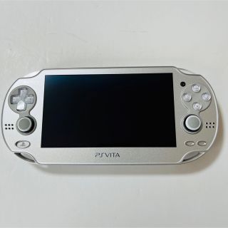 プレイステーションヴィータ(PlayStation Vita)のPlayStationVita Wi-Fiモデル アイスシルバーPCH-1000(携帯用ゲーム機本体)