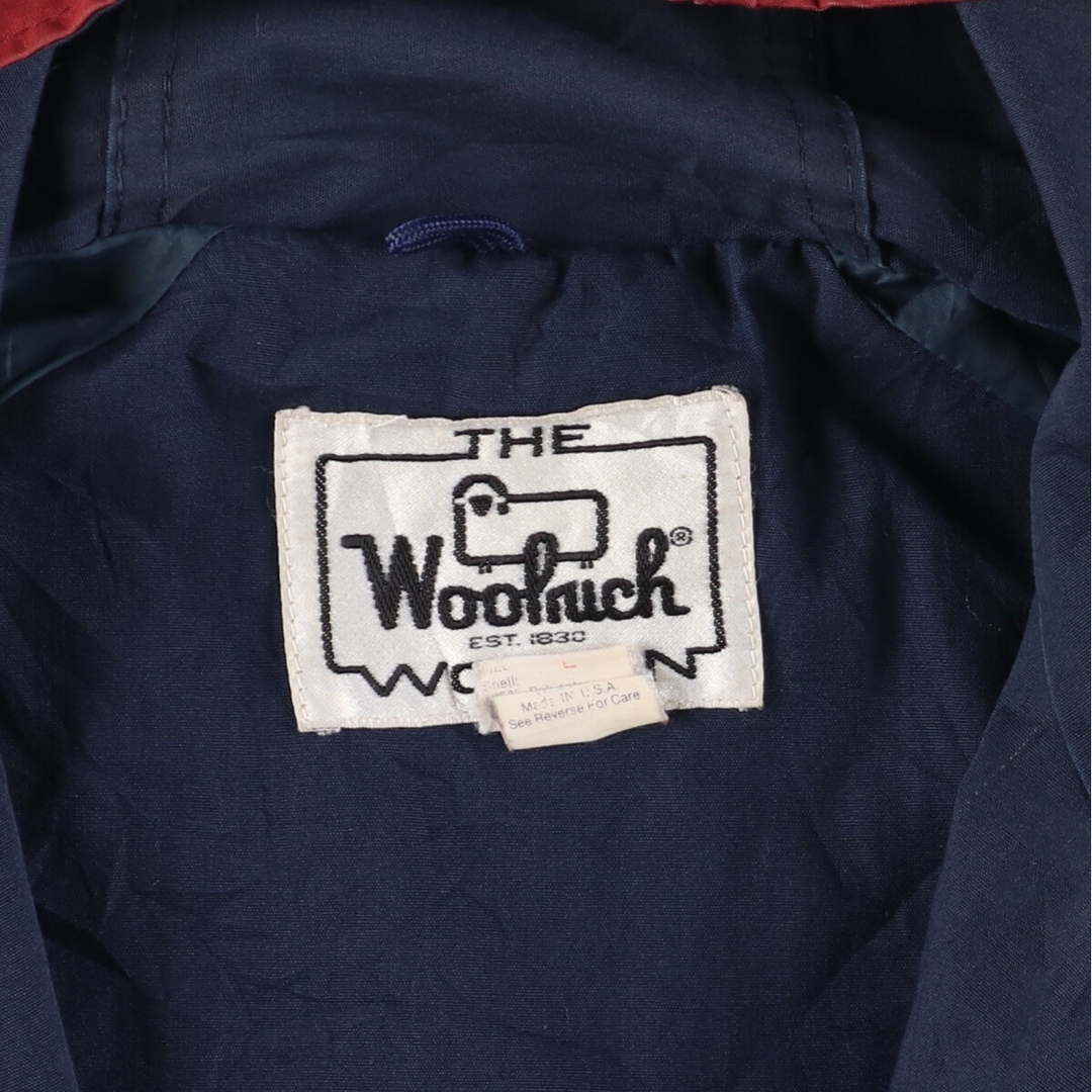 WOOLRICH(ウールリッチ)の古着 70年代 ウールリッチ WOOLRICH マウンテンパーカー シェルジャケット USA製 レディースXL ヴィンテージ /eaa332540 レディースのジャケット/アウター(その他)の商品写真