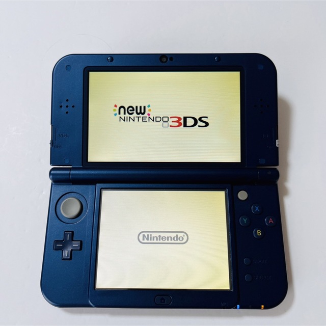 ニンテンドー3DS - 完動品！NEWニンテンドー3DS LL メタリックブルーの