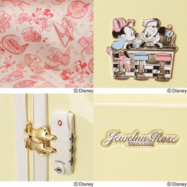 Jewelna Rose(ジュエルナローズ)のキャリーバッグ ディズニー ジュエルナローズ レディースのバッグ(スーツケース/キャリーバッグ)の商品写真
