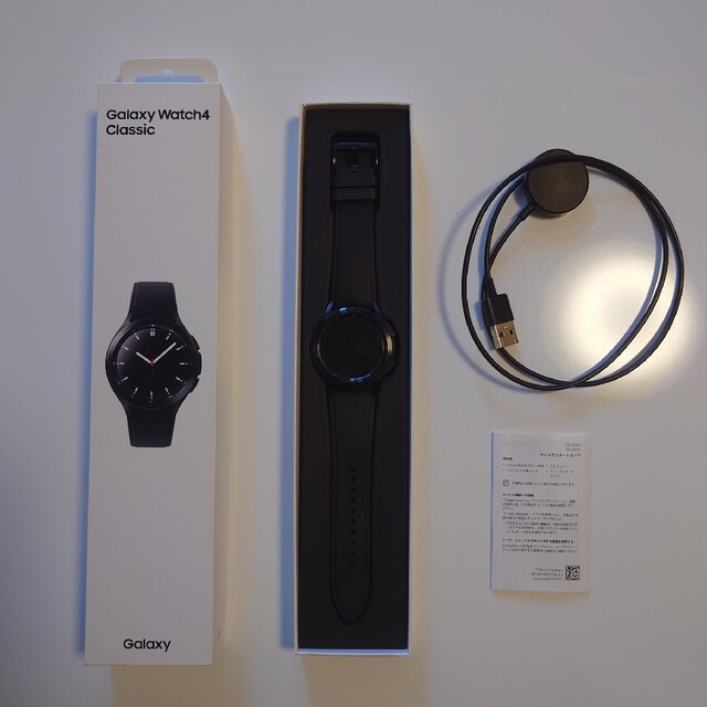 Galaxy(ギャラクシー)のGalaxy Watch4 Classic 42mm ブラック【今後値下げなし】 スマホ/家電/カメラのスマホアクセサリー(その他)の商品写真