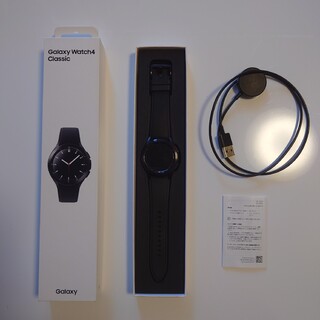 ギャラクシー(Galaxy)のGalaxy Watch4 Classic 42mm ブラック【今後値下げなし】(その他)