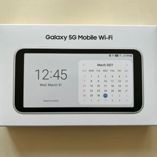 ギャラクシー(Galaxy)のGalaxy 5G Mobile Wi-fi モバイルワイファイ(その他)