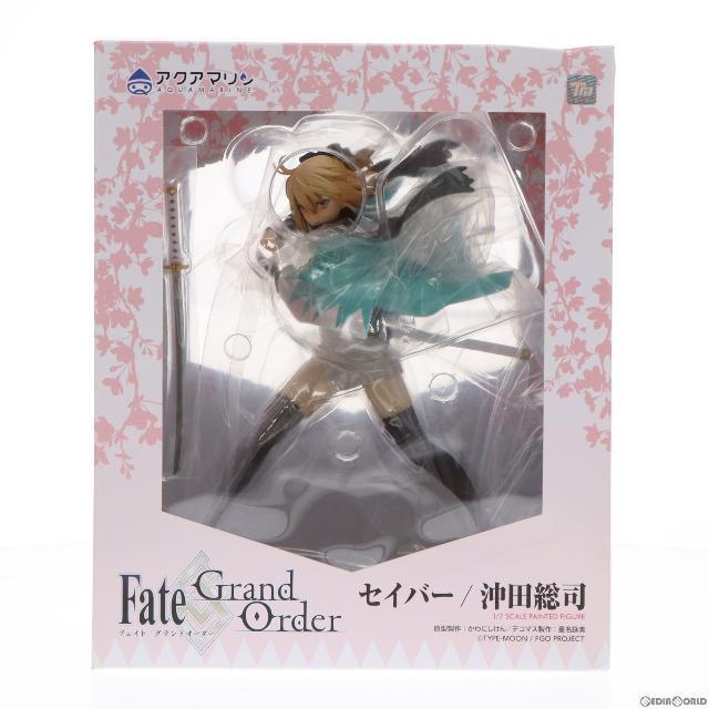 セイバー/沖田総司(おきたそうじ) Fate/Grand Order(フェイト/グランドオーダー) 1/7 完成品 フィギュア アクアマリン