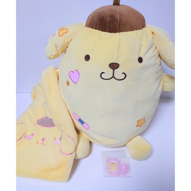ポムポムプリン Big ぬいぐるみ トートバッグ 3点セット 通販