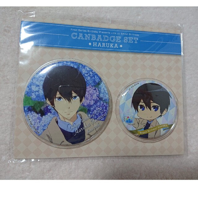 Free! 七瀬 遙 缶バッジ