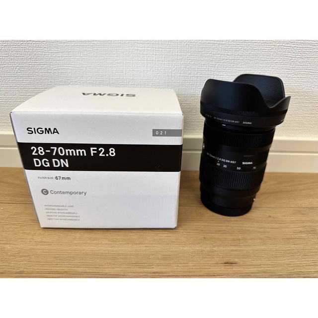 SIGMA(シグマ)の 28-70mm F2.8 DG DN Lマウント用　極美品 スマホ/家電/カメラのカメラ(レンズ(ズーム))の商品写真