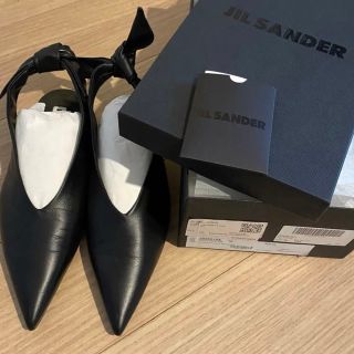 ジルサンダー(Jil Sander)のジルサンダー　jil sander フラットシューズ　サンダル　37ハーフ(サンダル)