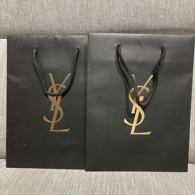 Yves Saint Laurent(イヴサンローラン)のイヴサンローラン ショップバッグ 2つ レディースのバッグ(ショップ袋)の商品写真