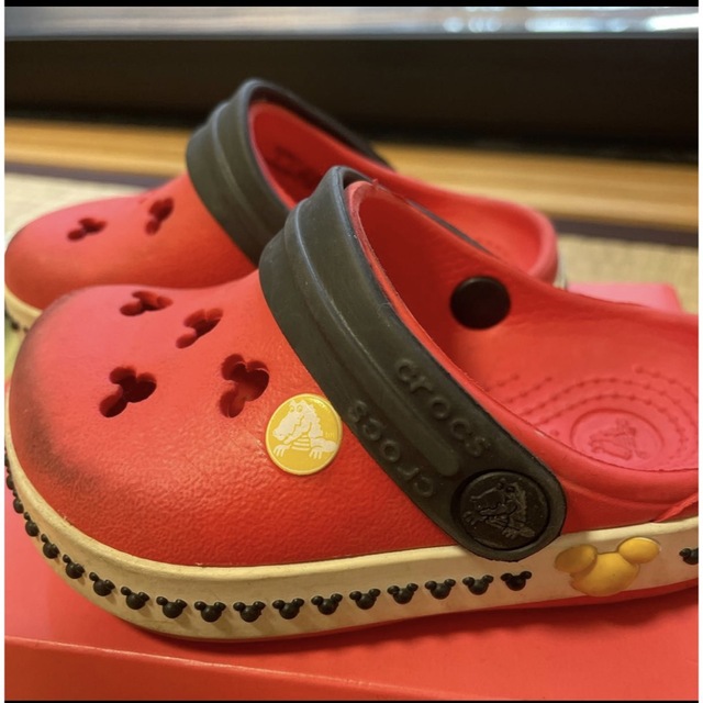 crocs(クロックス)のクロックス ミッキー 11.5cm〜 キッズ/ベビー/マタニティのベビー靴/シューズ(~14cm)(サンダル)の商品写真