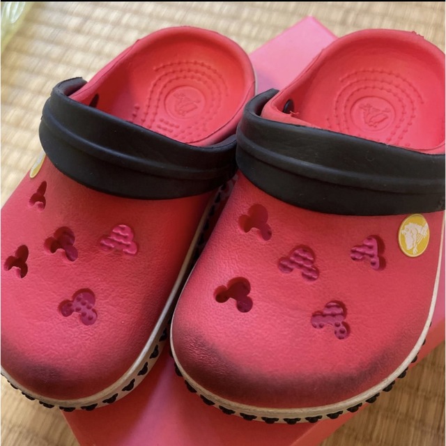 crocs(クロックス)のクロックス ミッキー 11.5cm〜 キッズ/ベビー/マタニティのベビー靴/シューズ(~14cm)(サンダル)の商品写真