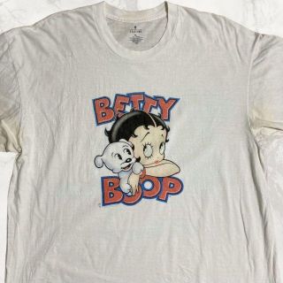 JIY ビンテージ 白 BETTYBOOP　ベティちゃん　ベティブープ Tシャツ(Tシャツ/カットソー(半袖/袖なし))