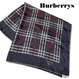 バーバリー(BURBERRY)のBurberry's オールドシルクスカーフヴィテージ(バンダナ/スカーフ)